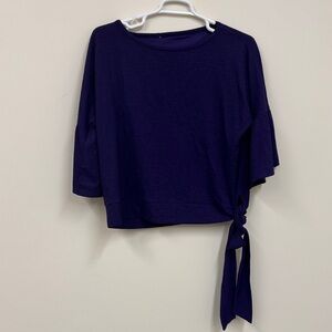 Elegant Women's Blouse‎ with Side Knot